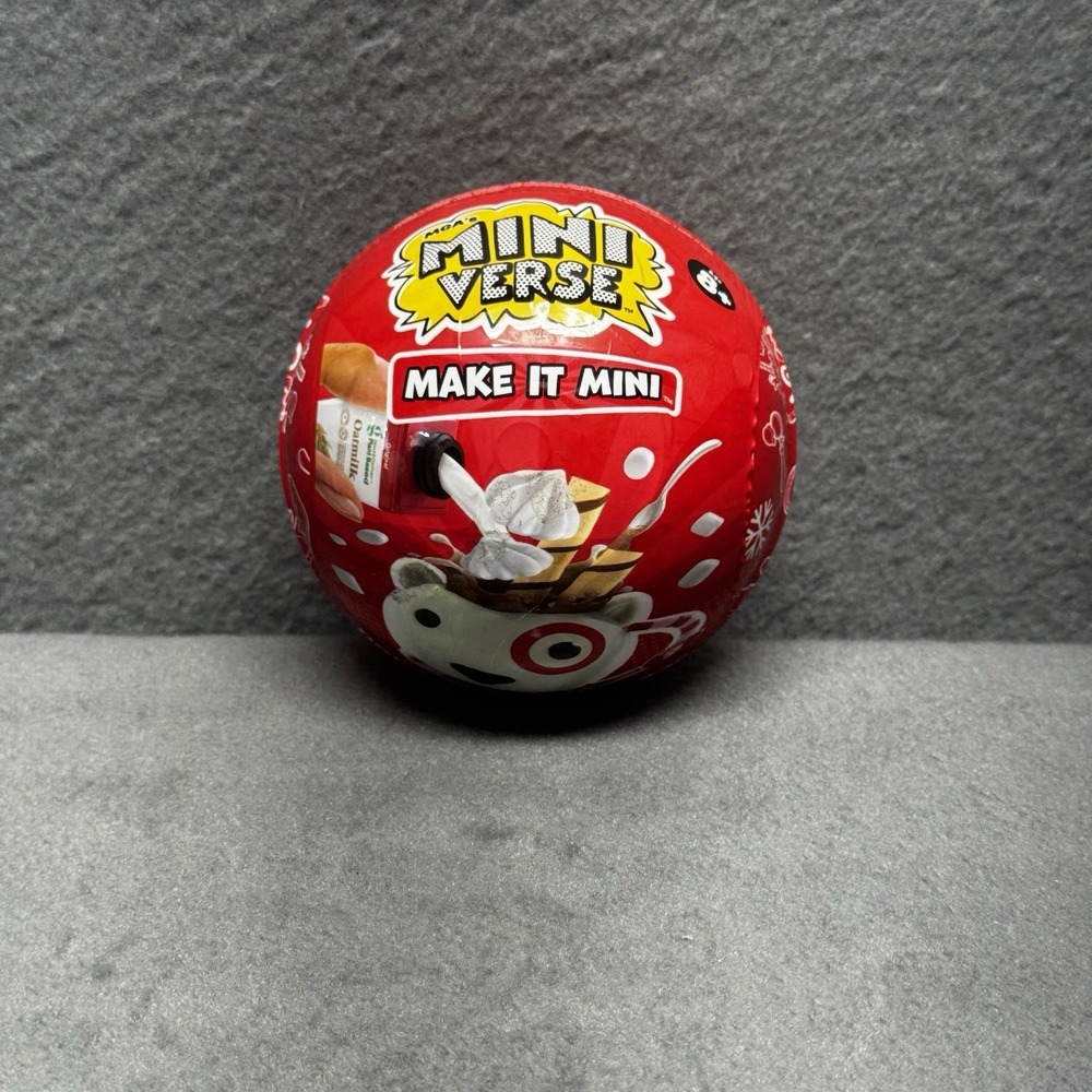 Miniverse Make It Mini Target Christmas Holiday Food Favorites Blind Ball